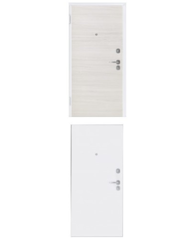 Porta blindata - Sicura White L900 X H2100 ( Apertura porta: Spinta a destra)