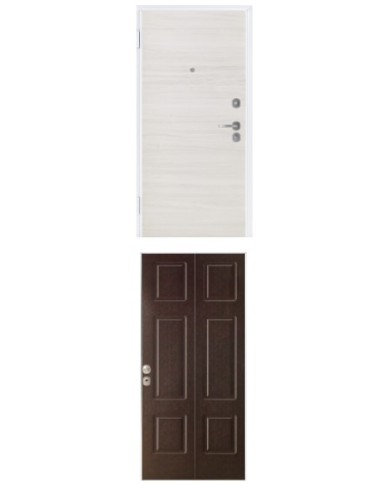 Porta blindata - Sicura White L900 X H2100 ( Apertura porta: Spinta a destra)