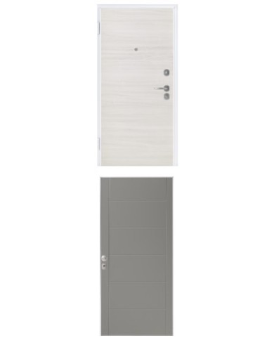 Porta blindata - Sicura White L900 X H2100 ( Apertura porta: Spinta a destra)