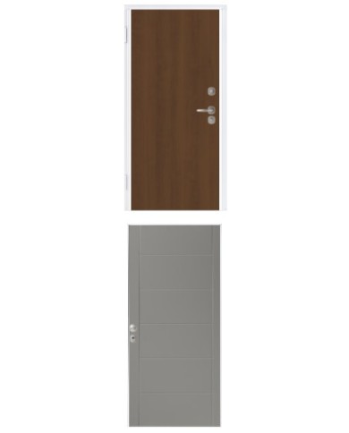 Porta blindata - Sicura White L900 X H2100 ( Apertura porta: Spinta a destra)