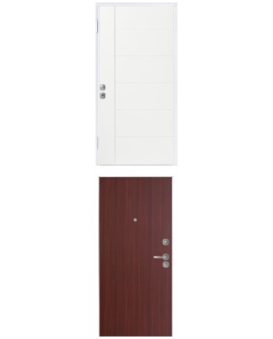 Porta blindata - Sicura White L900 X H2100 ( Apertura porta: Spinta a destra)