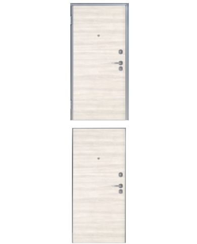 Porta blindata - Sicura Silver L800 X H2100 (Apertura porta: Spinta a destra)