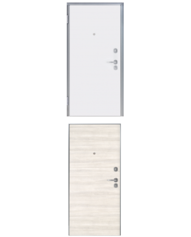 Porta blindata - Sicura Silver L800 X H2100 (Apertura porta: Spinta a destra)