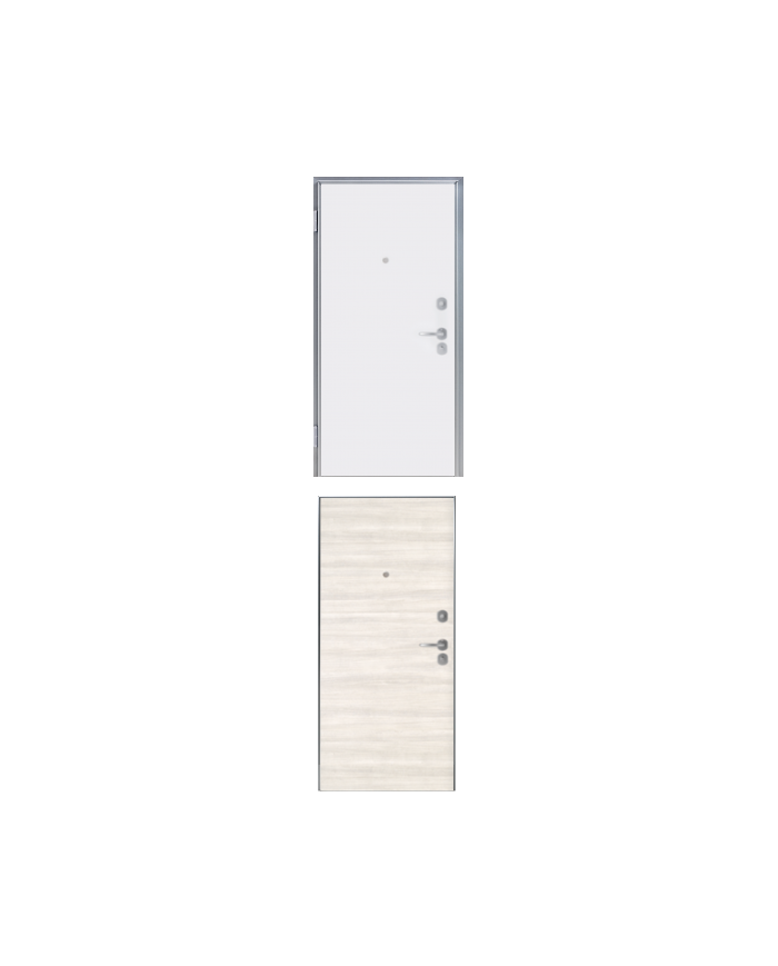 Porta blindata - Sicura Silver L800 X H2100 (Apertura porta: Spinta a destra)