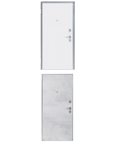 Porta blindata - Sicura Silver L800 X H2100 (Apertura porta: Spinta a destra)