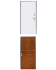 Porta blindata - Sicura Silver L800 X H2100 (Apertura porta: Spinta a destra)