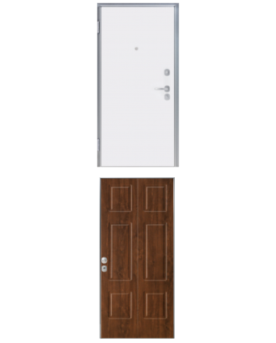 Porta blindata - Sicura Silver L800 X H2100 (Apertura porta: Spinta a destra)