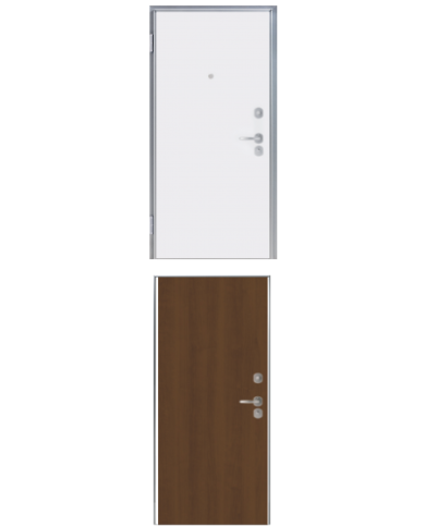 Porta blindata - Sicura Silver L800 X H2100 (Apertura porta: Spinta a destra)