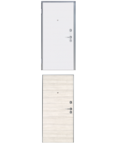 Porta blindata - Sicura Silver L800 X H2100 (Apertura porta: Spinta a destra)