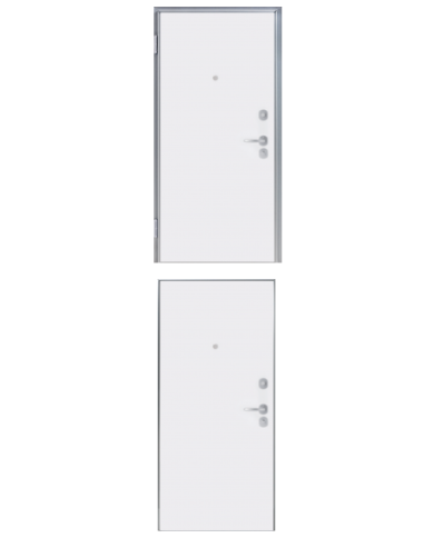 Porta blindata - Sicura Silver L800 X H2100 (Apertura porta: Spinta a destra)