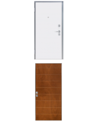 Porta blindata - Sicura Silver L800 X H2100 (Apertura porta: Spinta a destra)