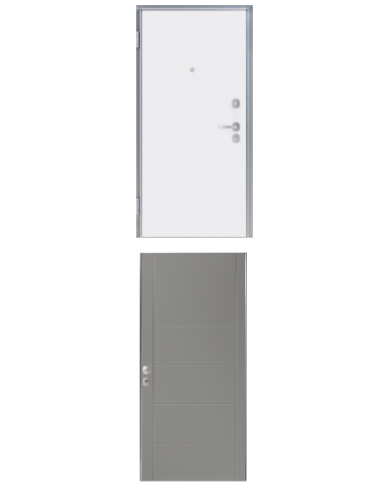 Porta blindata - Sicura Silver L800 X H2100 (Apertura porta: Spinta a destra)