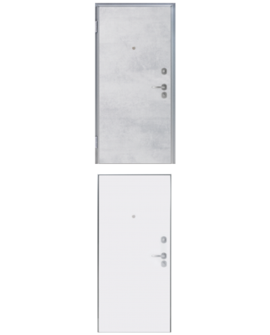 Porta blindata - Sicura Silver L800 X H2100 (Apertura porta: Spinta a destra)