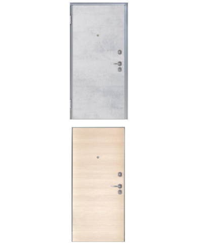 Porta blindata - Sicura Silver L800 X H2100 (Apertura porta: Spinta a destra)