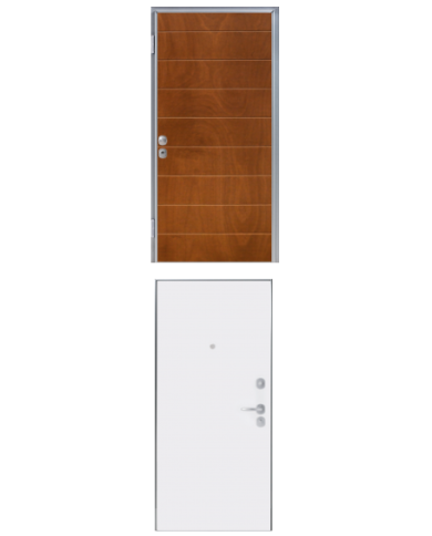 Porta blindata - Sicura Silver L800 X H2100 (Apertura porta: Spinta a destra)