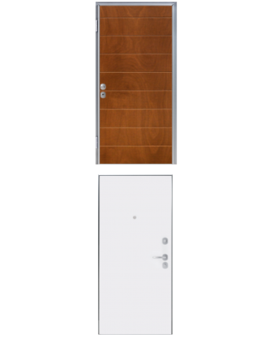 Porta blindata - Sicura Silver L800 X H2100 (Apertura porta: Spinta a destra)