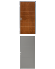 Porta blindata - Sicura Silver L800 X H2100 (Apertura porta: Spinta a destra)