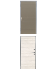 Porta blindata - Sicura Silver L800 X H2100 (Apertura porta: Spinta a destra)