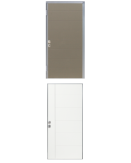 Porta blindata - Sicura Silver L800 X H2100 (Apertura porta: Spinta a destra)