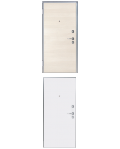 Porta blindata - Sicura Silver L800 X H2100 (Apertura porta: Spinta a destra)