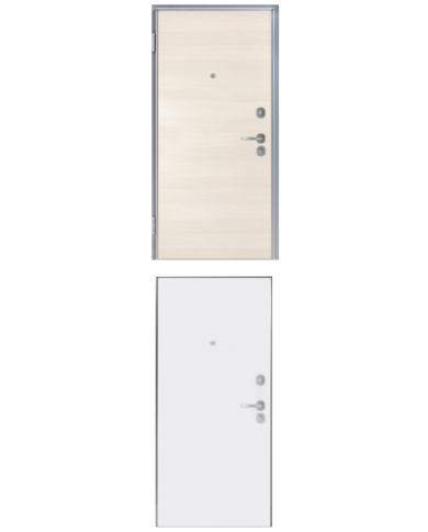 Porta blindata - Sicura Silver L800 X H2100 (Apertura porta: Spinta a destra)