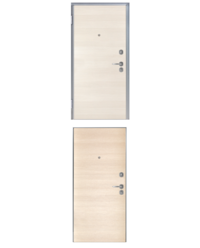 Porta blindata - Sicura Silver L800 X H2100 (Apertura porta: Spinta a destra)