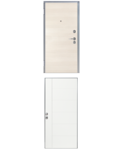 Porta blindata - Sicura Silver L800 X H2100 (Apertura porta: Spinta a destra)