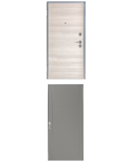 Porta blindata - Sicura Silver L800 X H2100 (Apertura porta: Spinta a destra)