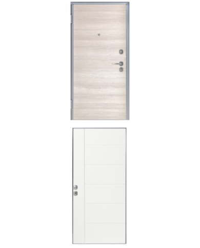 Porta blindata - Sicura Silver L800 X H2100 (Apertura porta: Spinta a destra)