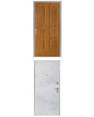 Porta blindata - Sicura Silver L800 X H2100 (Apertura porta: Spinta a destra)