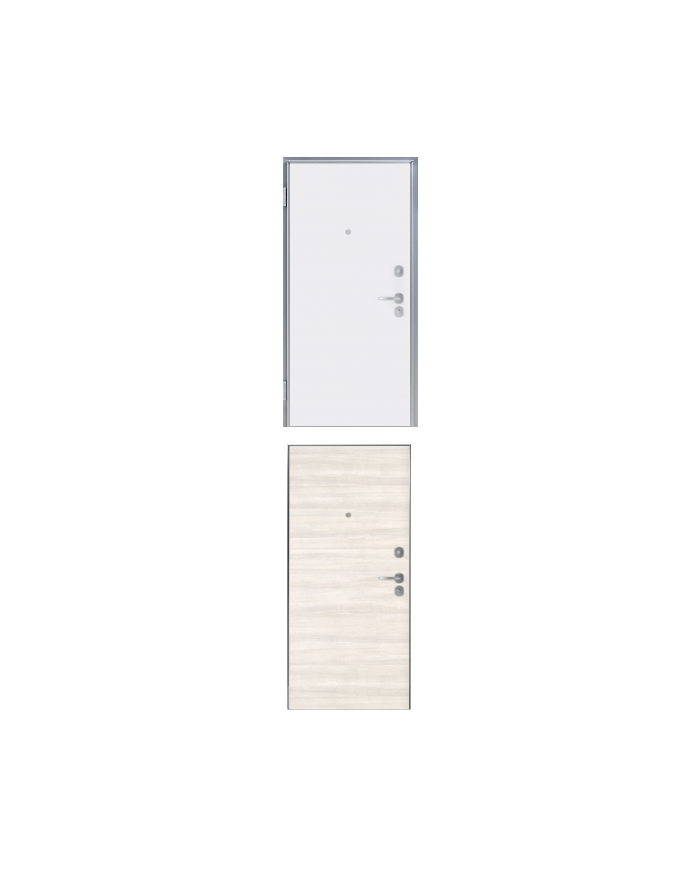 Porta blindata - Sicura Silver L800 X H2100 (Apertura porta: Spinta a destra)