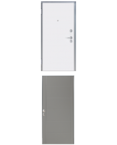 Porta blindata - Sicura Silver L800 X H2100 (Apertura porta: Spinta a destra)