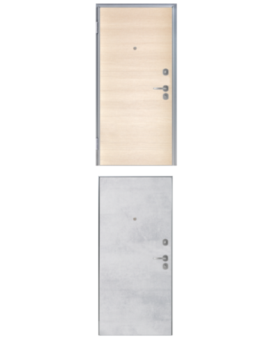 Porta blindata - Sicura Silver L800 X H2100 (Apertura porta: Spinta a destra)