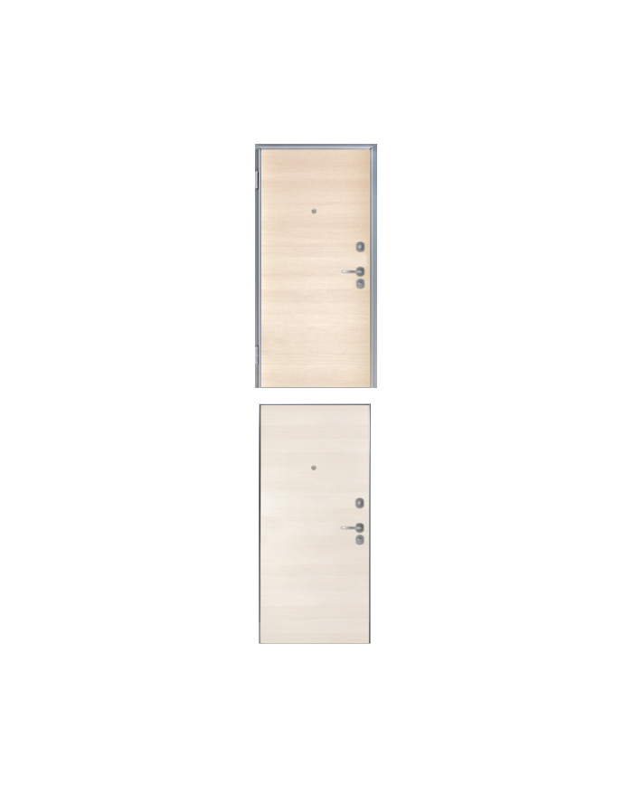 Porta blindata - Sicura Silver L800 X H2100 (Apertura porta: Spinta a destra)