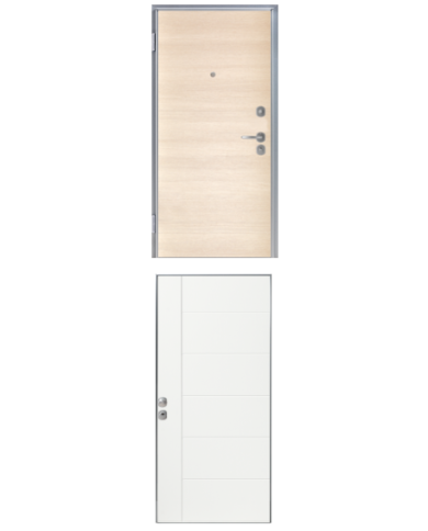 Porta blindata - Sicura Silver L800 X H2100 (Apertura porta: Spinta a destra)