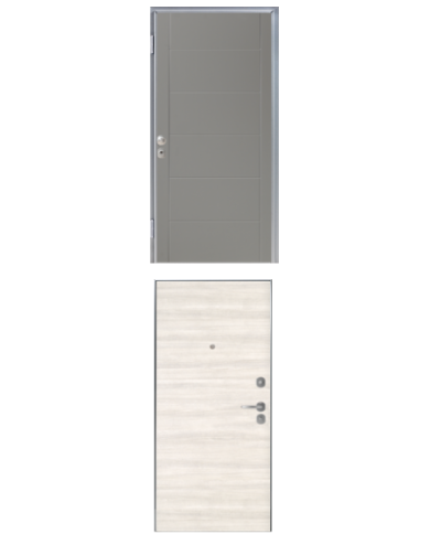 Porta blindata - Sicura Silver L800 X H2100 (Apertura porta: Spinta a destra)
