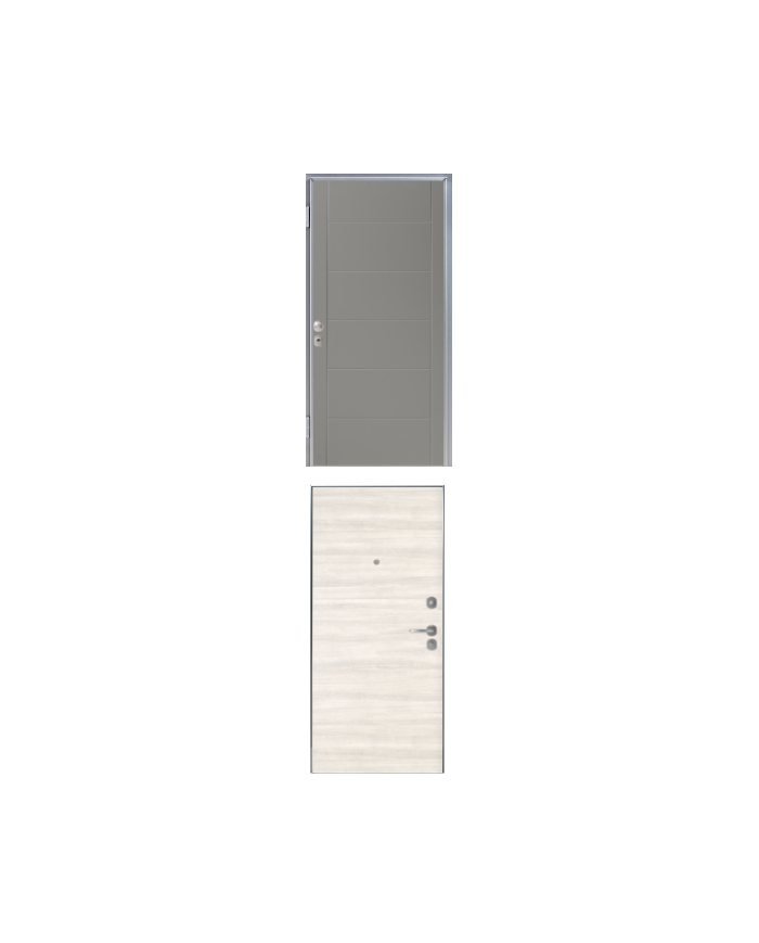 Porta blindata - Sicura Silver L800 X H2100 (Apertura porta: Spinta a destra)