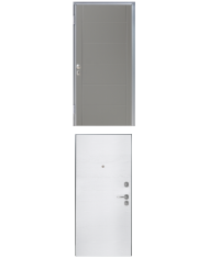 Porta blindata - Sicura Silver L800 X H2100 (Apertura porta: Spinta a destra)