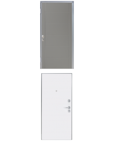 Porta blindata - Sicura Silver L800 X H2100 (Apertura porta: Spinta a destra)