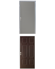 Porta blindata - Sicura Silver L800 X H2100 (Apertura porta: Spinta a destra)