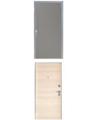 Porta blindata - Sicura Silver L800 X H2100 (Apertura porta: Spinta a destra)