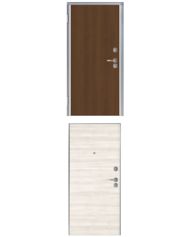 Porta blindata - Sicura Silver L800 X H2100 (Apertura porta: Spinta a destra)