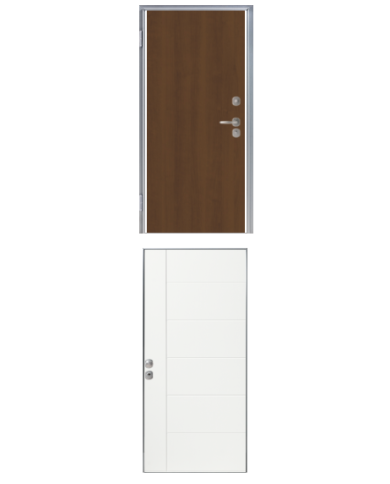 Porta blindata - Sicura Silver L800 X H2100 (Apertura porta: Spinta a destra)