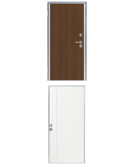 Porta blindata - Sicura Silver L800 X H2100 (Apertura porta: Spinta a destra)