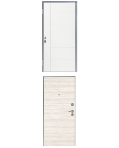 Porta blindata - Sicura Silver L800 X H2100 (Apertura porta: Spinta a destra)