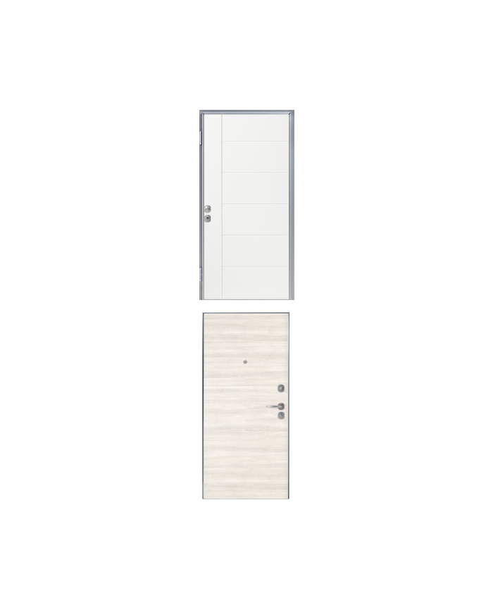 Porta blindata - Sicura Silver L800 X H2100 (Apertura porta: Spinta a destra)