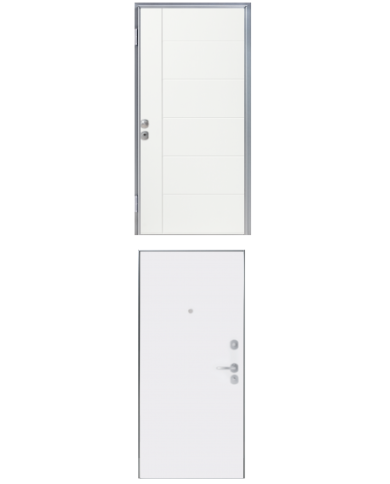 Porta blindata - Sicura Silver L800 X H2100 (Apertura porta: Spinta a destra)