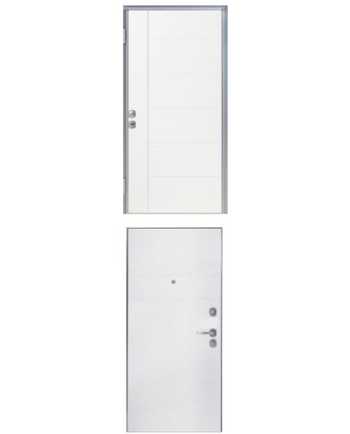 Porta blindata - Sicura Silver L800 X H2100 (Apertura porta: Spinta a destra)