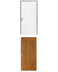 Porta blindata - Sicura Silver L800 X H2100 (Apertura porta: Spinta a destra)