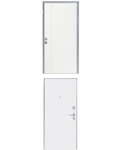 Porta blindata - Sicura Silver L800 X H2100 (Apertura porta: Spinta a destra)